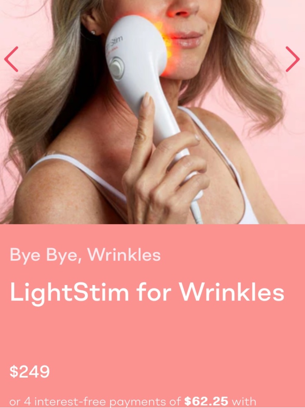 LightStim for Wrinkles - Pink LED Anti-Aging Device - Picture 3 of 7